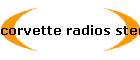 corvette radios stereo radio